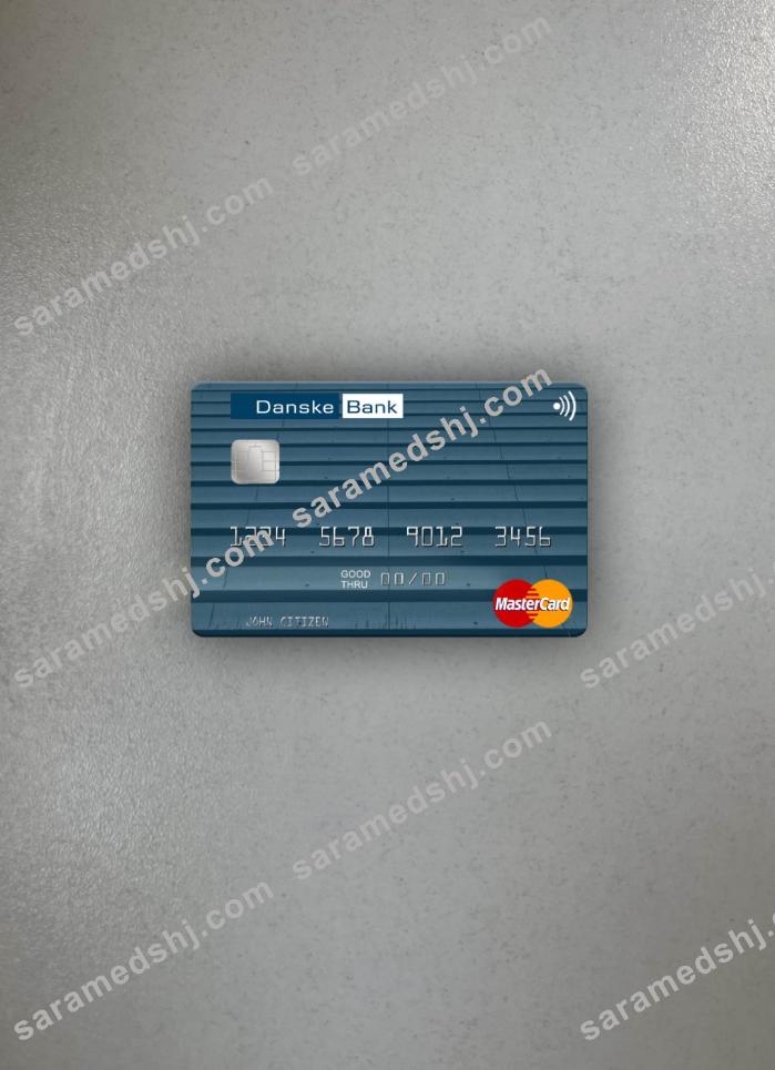 Lithuania Danske Bank mastercard photolook front